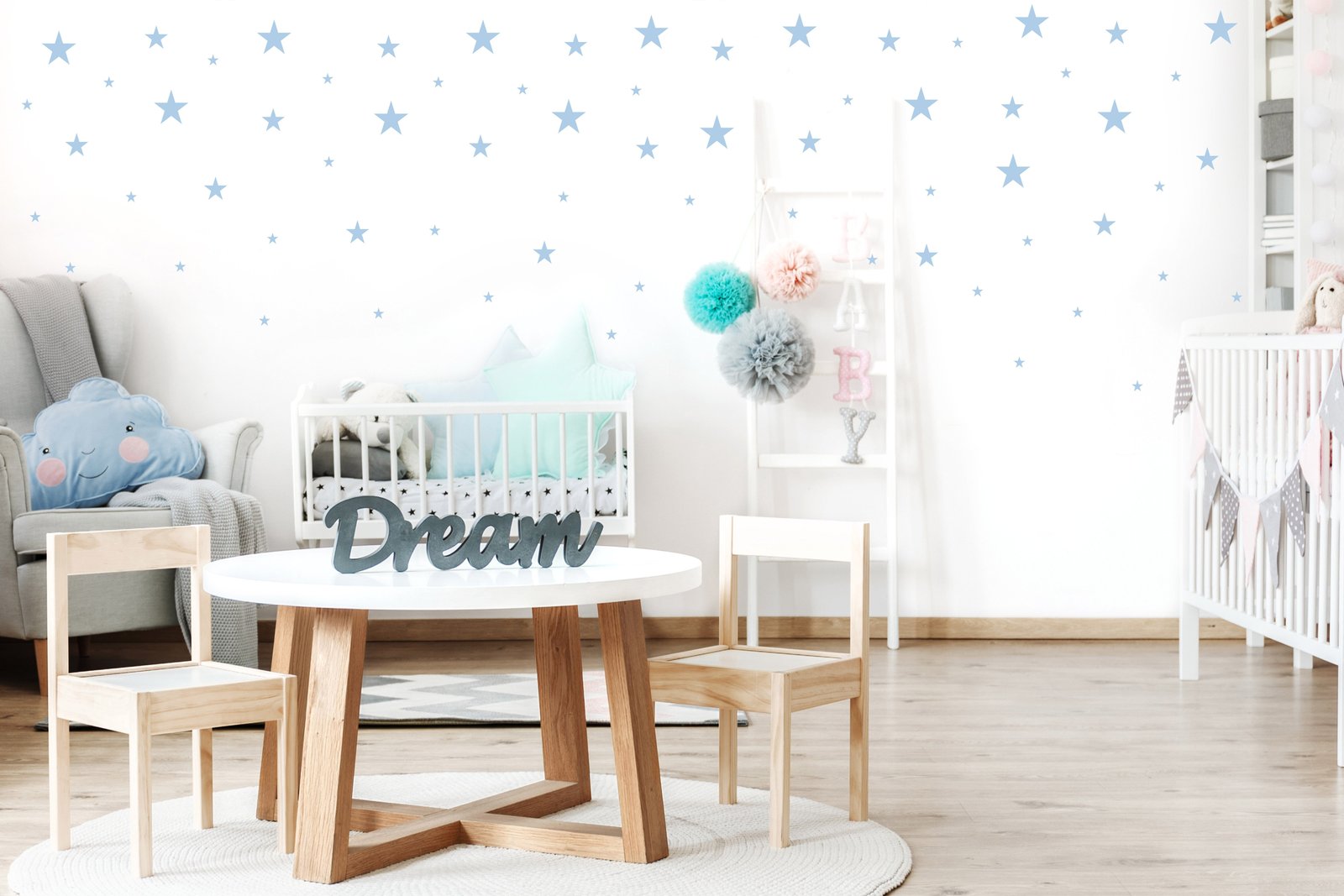Stars Wall Decals Set Whimsy Wall Decals