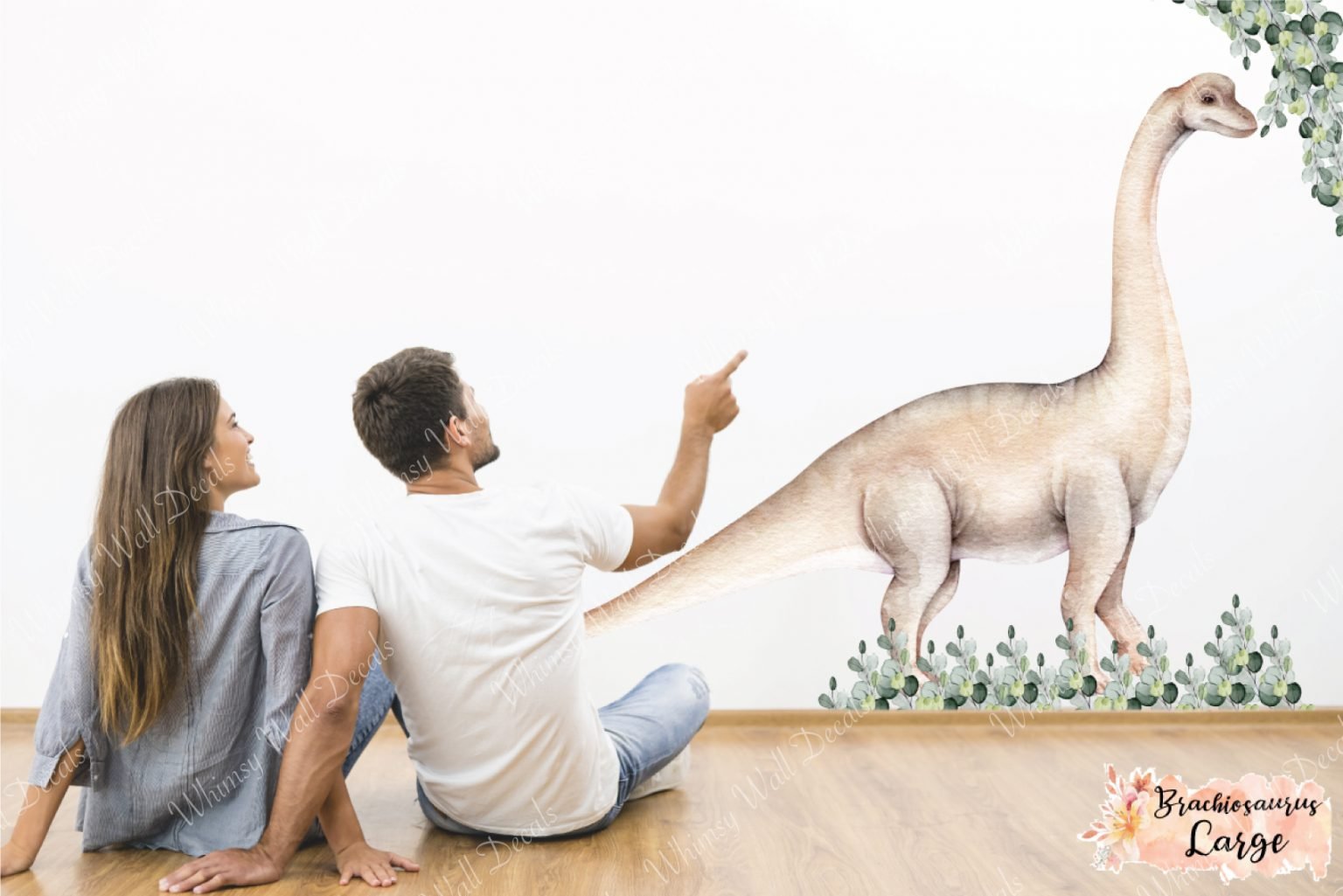 Large DINOSAUR Wall Decals Removable Wallpapers, Wall Stickers & Wall